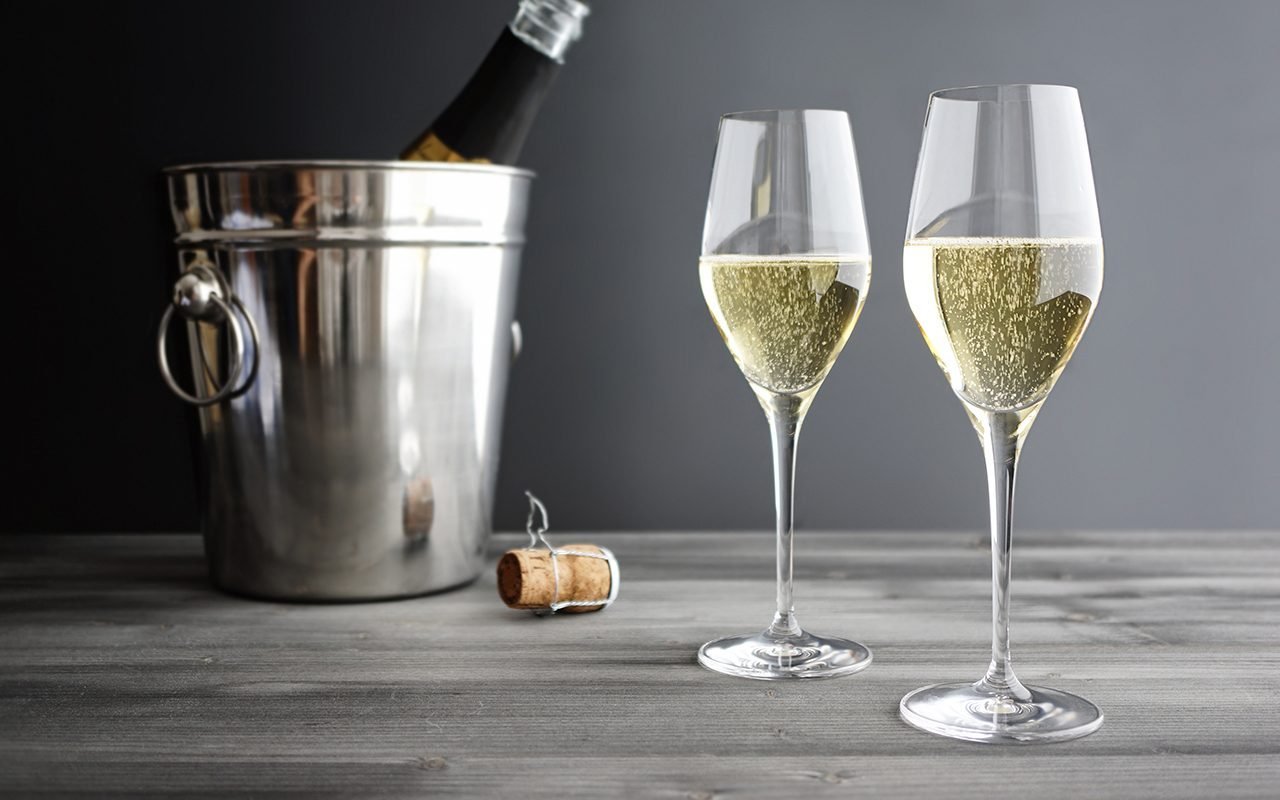 The Right Glass for Drinking Champagne