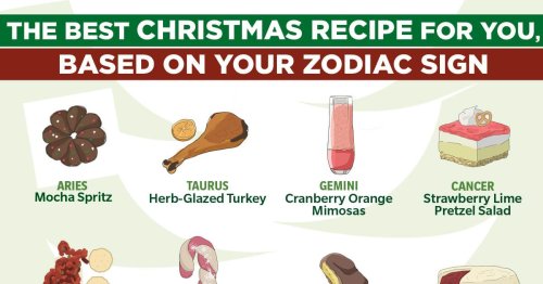 The Best Christmas Recipe for You, Based on Your Zodiac Sign