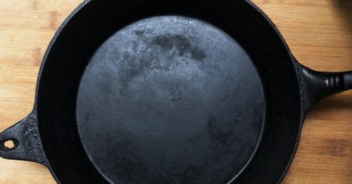If You See Black Residue on Your Cast-Iron Skillet, This Is What It Means