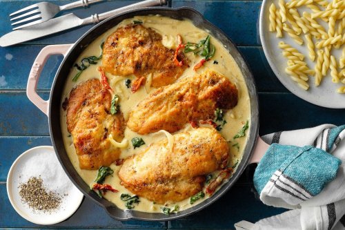 How to Make One-Pan Creamy Tuscan Chicken