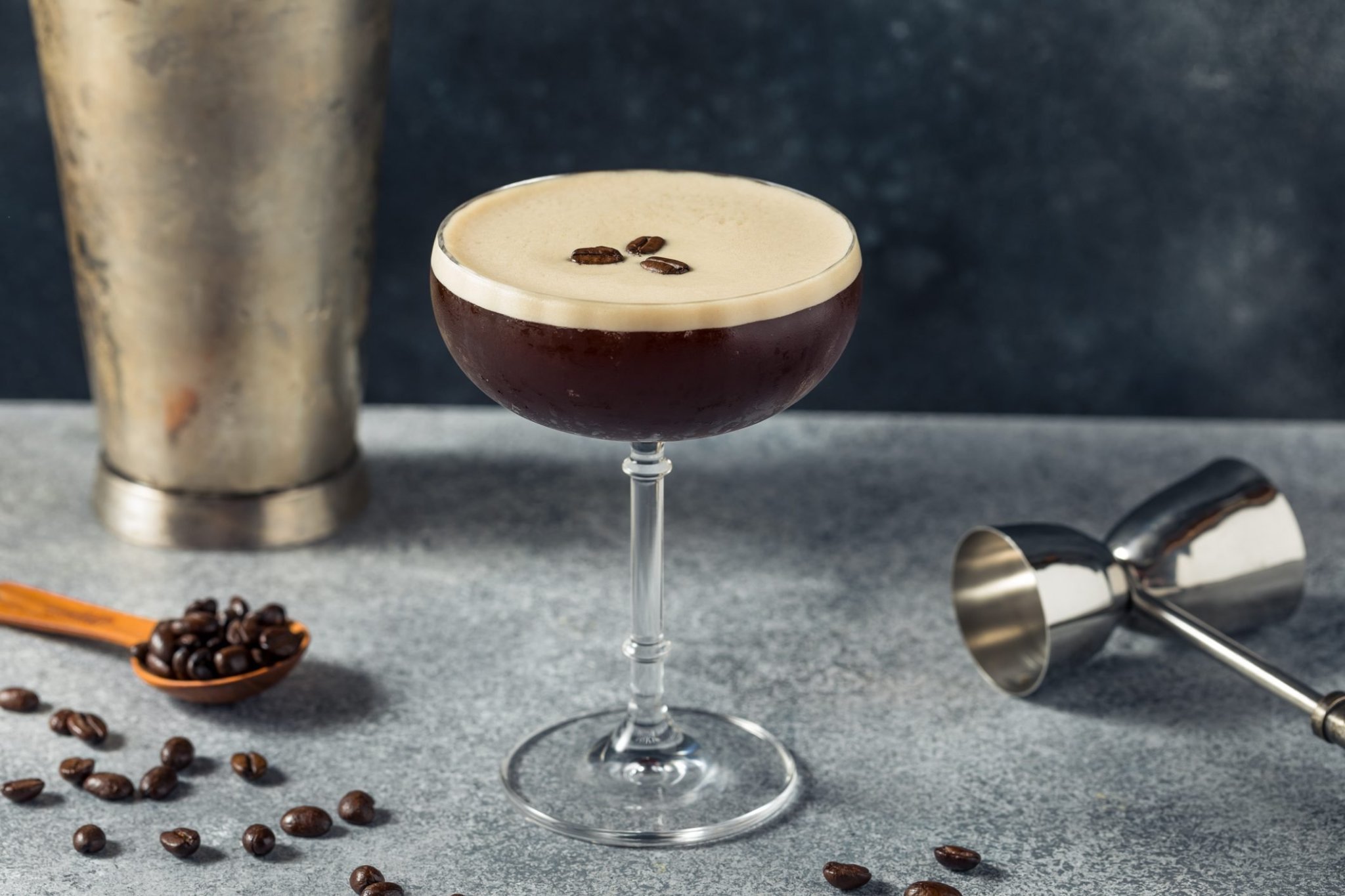How to Make an Espresso Martini with the Classic Frothy Top