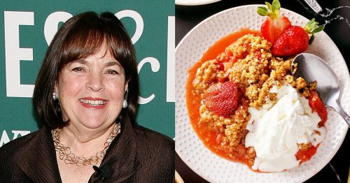 We Made Ina Garten's Strawberry Rhubarb Crisp—and It Might Be Her BEST Spring Recipe