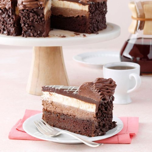 Black Tie Chocolate Mousse Cake