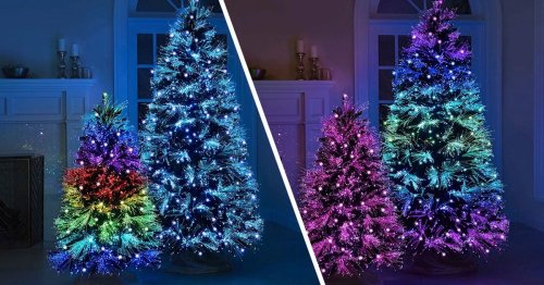 This GORGEOUS Christmas Tree Puts on a Light Show in Your Living Room—and It Comes in Two Sizes