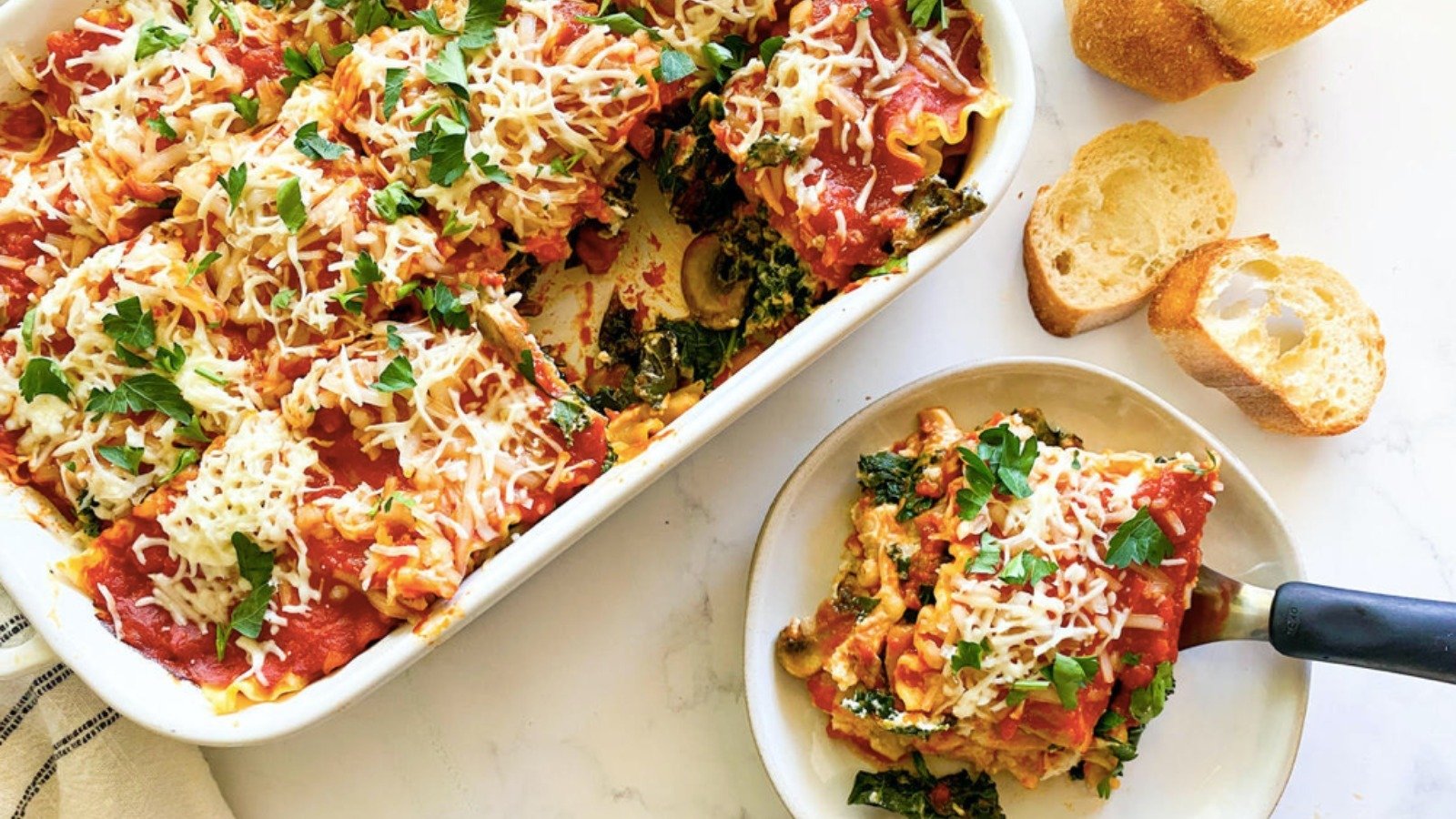 Kale Lasagna Recipe