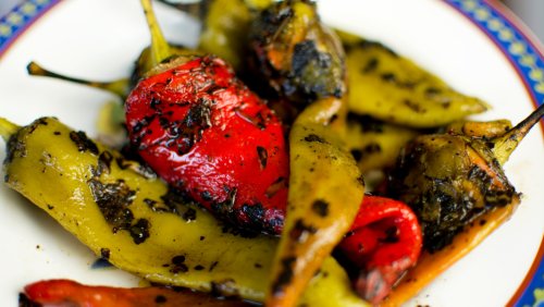 Roast Peppers All At Once Under Your Broiler For Easy Blistering