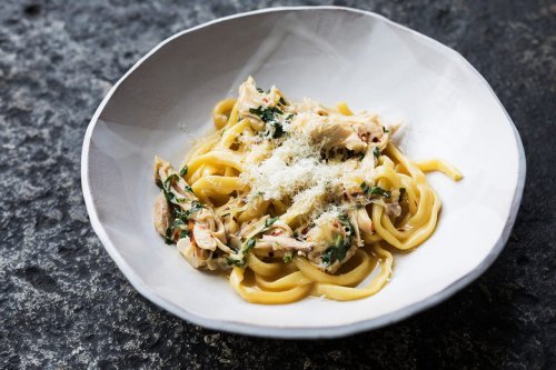 Bucatini With Chicken Confit Recipe