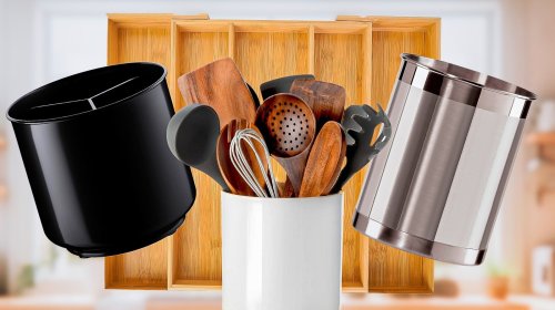 13 Best Kitchen Tool Organizers, According To Online Reviews