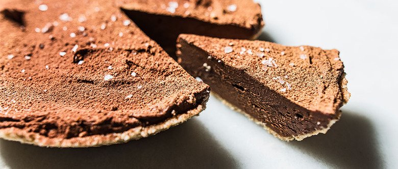 You Can't Go Wrong With A Classic Chocolate Cheesecake