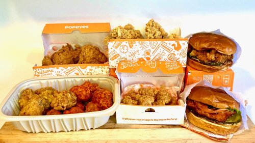 We Ranked 9 Popeyes Chicken Items From Worst To Best