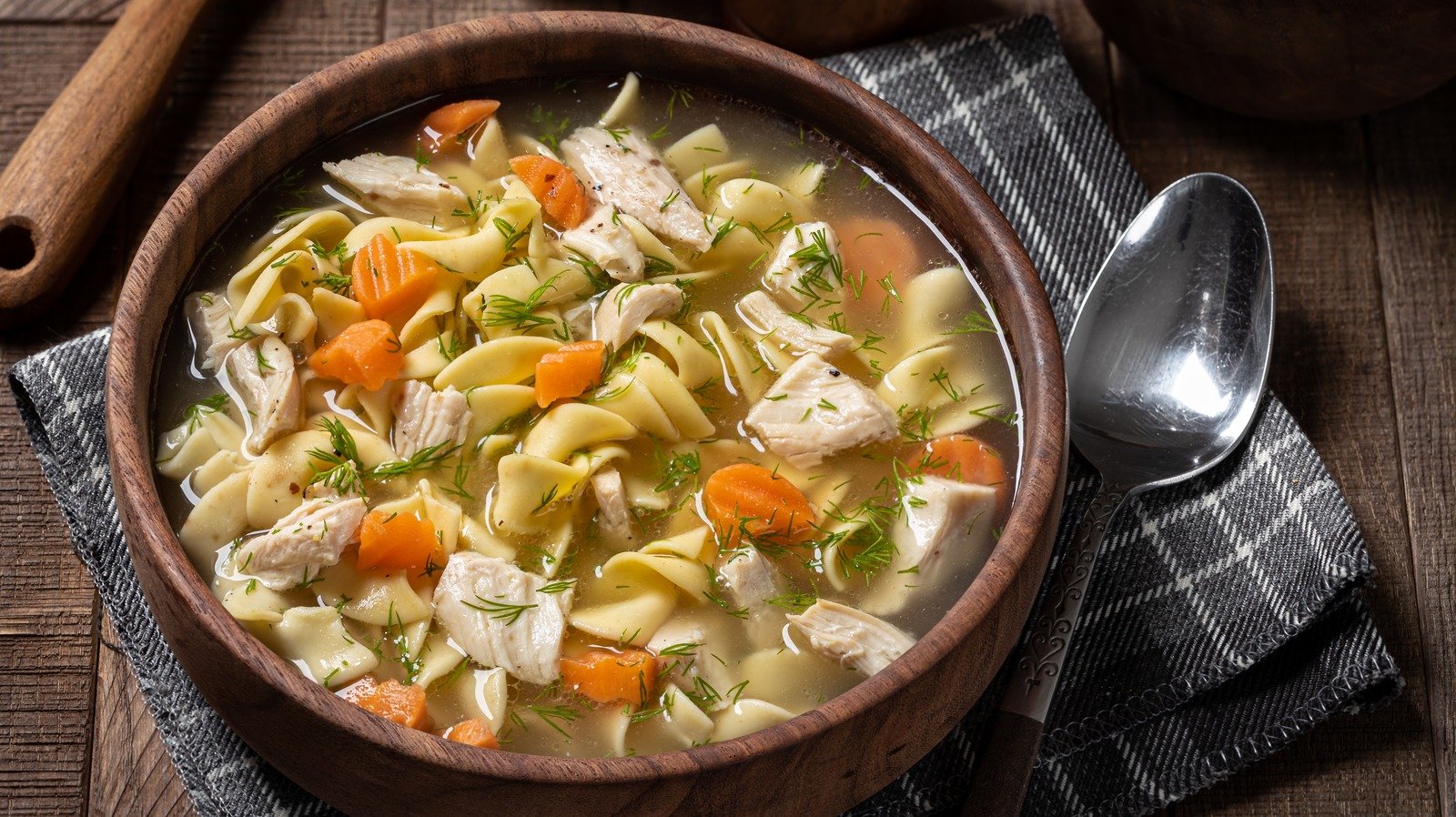 Ginger Is The Secret Ingredient To Give Chicken Noodle Soup A Spicy Kick