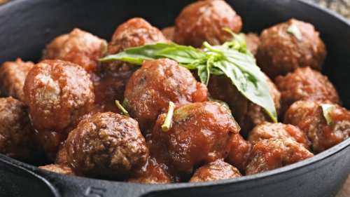 A Splash Of Bourbon Is All You Need To Amp Up Homemade Meatballs