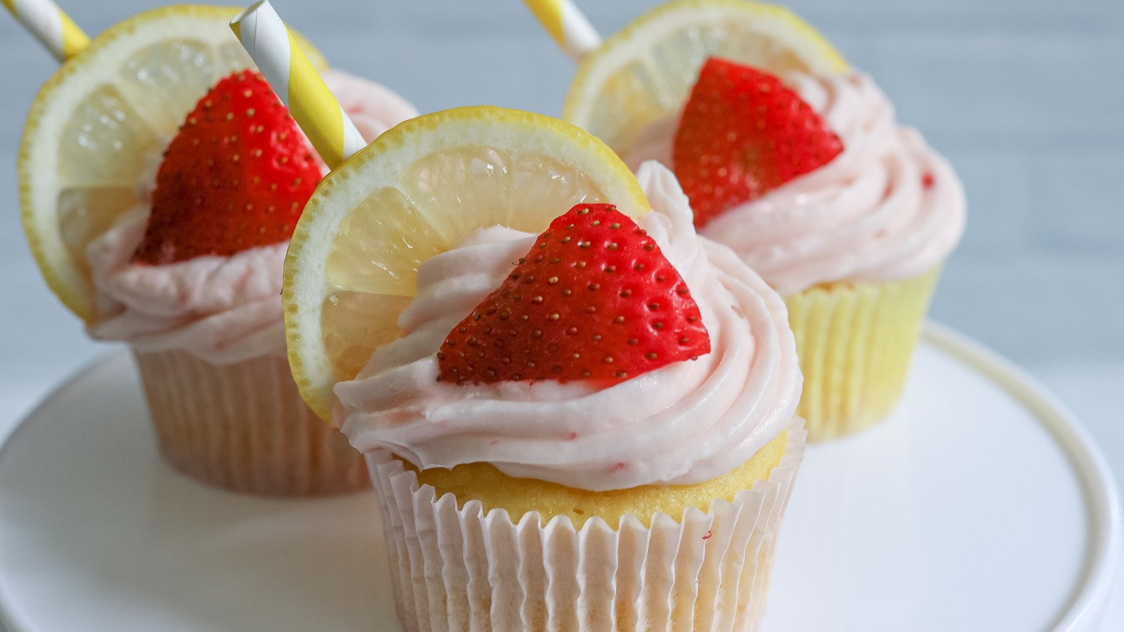 Strawberry Lemon Cupcakes Recipe