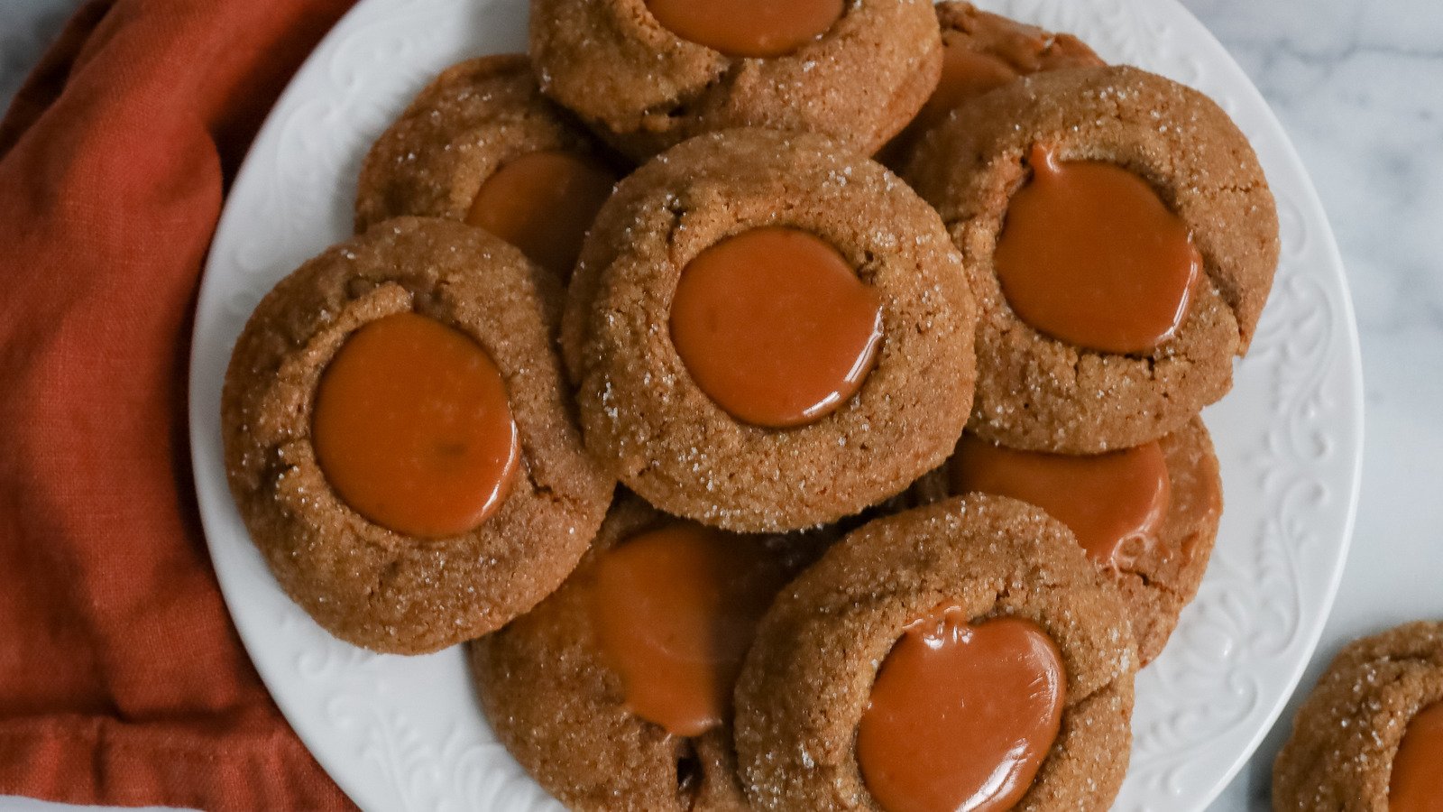 Use Salted Caramel In Your Thumbprint Cookies For A Richer Treat