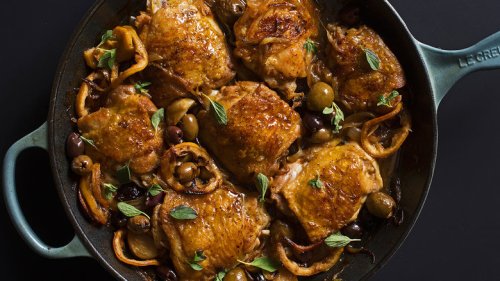 Tasting Table Recipe: Mediterranean Braised Chicken Thighs Recipe