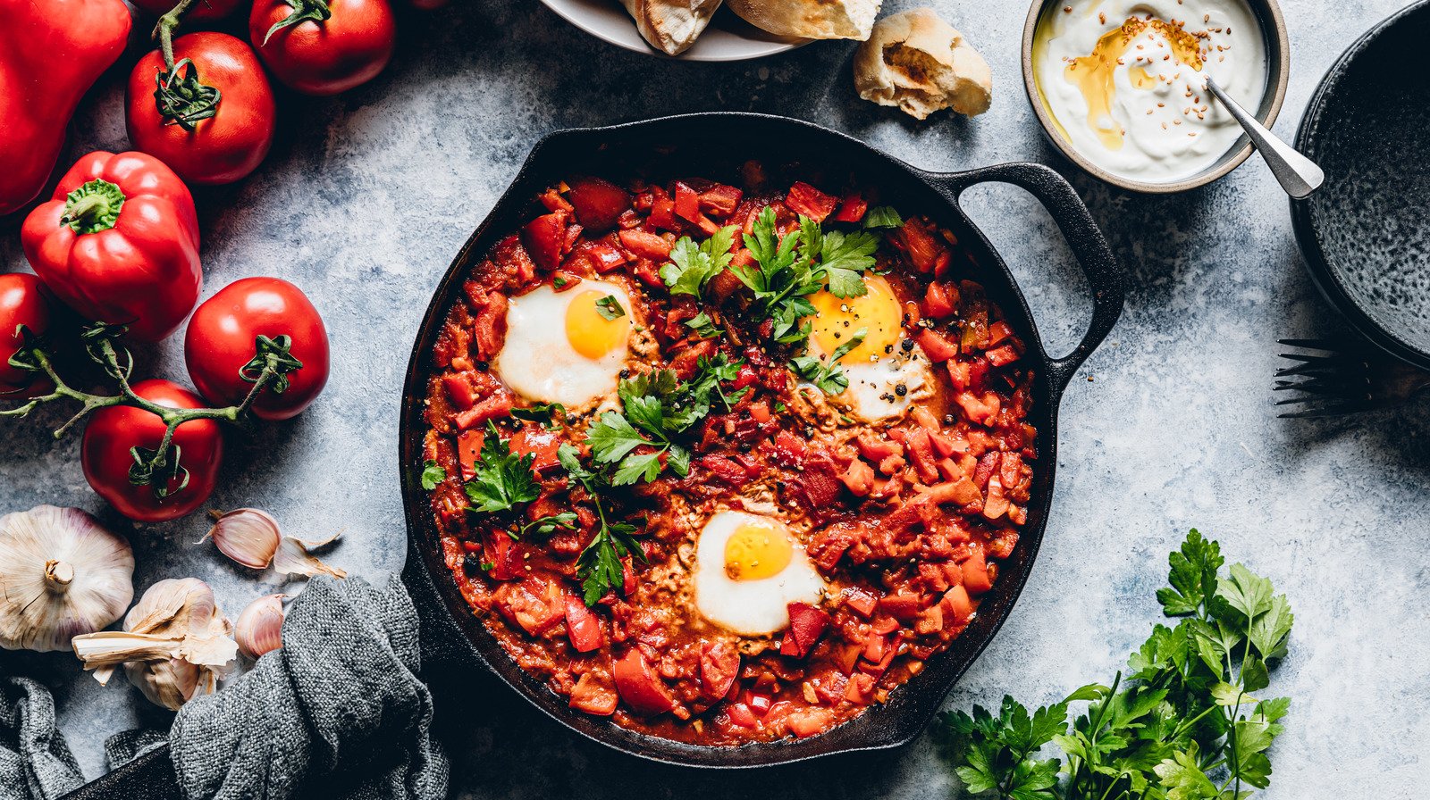 How You Should Be Adding Eggs When Cooking Shakshuka