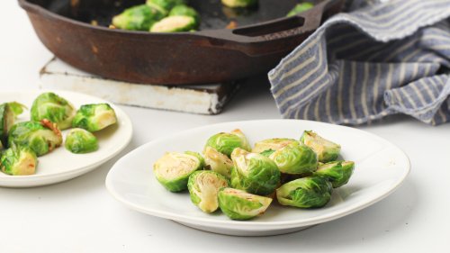 Garlic Butter Brussels Sprouts Recipe - Tasting Table