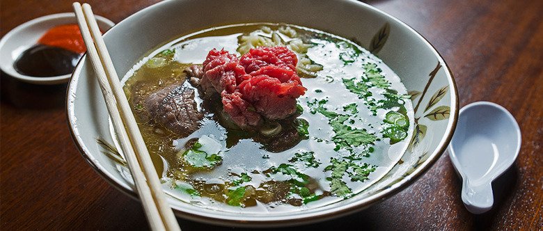 How To Make Charles Phan's Pho Bo: Beef Noodle Soup | Tasting Table Recipe