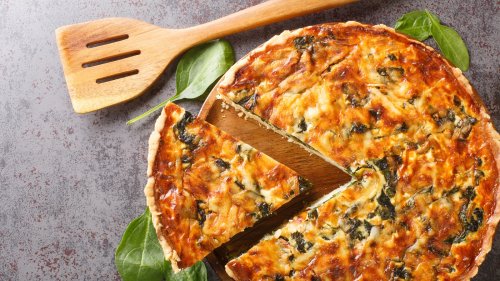 The Pungent Ingredient You Should Splurge On When Making Quiche