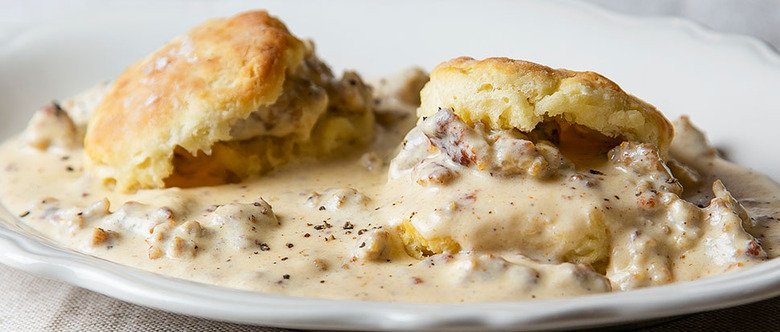 You Just Can't Beat Classic Sausage Biscuits And Gravy