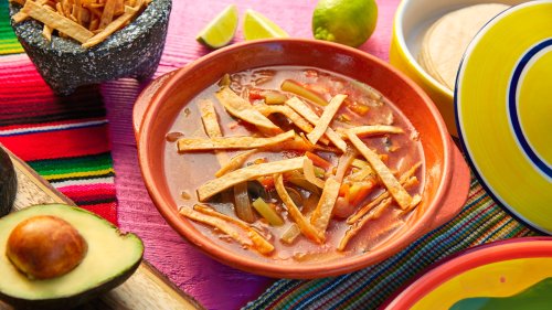 Your Mexican Tortilla Soup Needs 2 Essential Flavors, According To An Expert