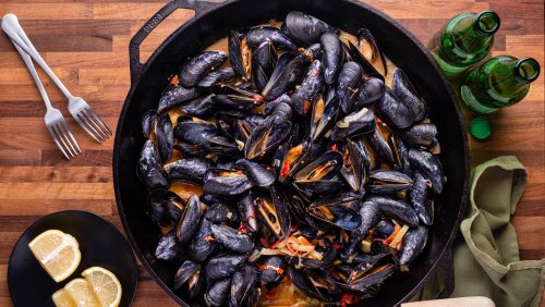 Steam Clams And Mussels With Beer For A Burst Of Flavor