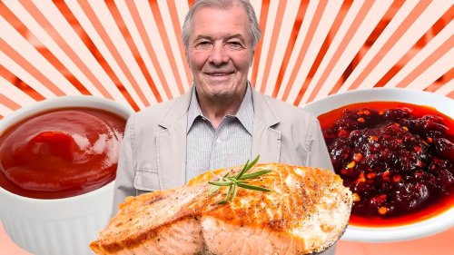 The 3-Ingredient Glaze Jacques Pépin Uses For Salmon With A Sweet Heat