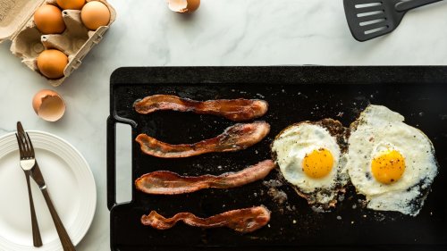 The Simple Tool You Need To Clean Burnt Bits Off Your Cast Iron Griddle
