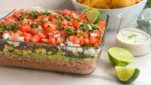 Tasting Table Recipe: Our Elevated 7-Layer Dip Recipe Will Be The Talk Of The Party