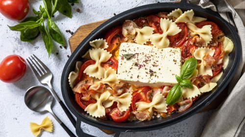 The Unexpected Spice You Should Try In Your Baked Feta Pasta