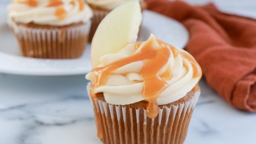 Salted Caramel Apple Cupcakes Recipe