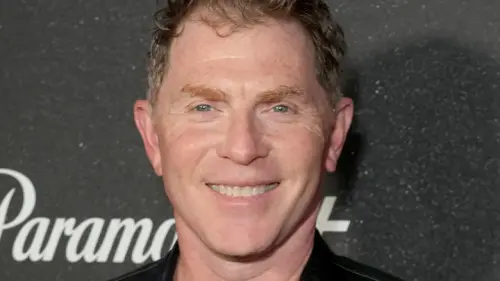 Bobby Flay's Top Tip For Building A Perfect Dinner Party Menu