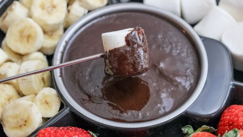 The Game-Changing Ingredient You Should Add To Chocolate Fondue