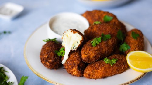 Surprisingly Light Cheese And Herb Croquettes Recipe