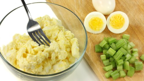 The Cooking Trick That Will Improve The Texture Of Egg Salad
