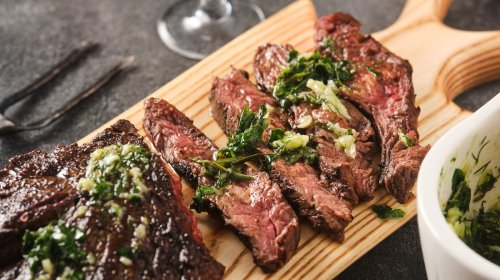 Marinate Steak In Chimichurri To Maximize The Bold, Tangy Flavors