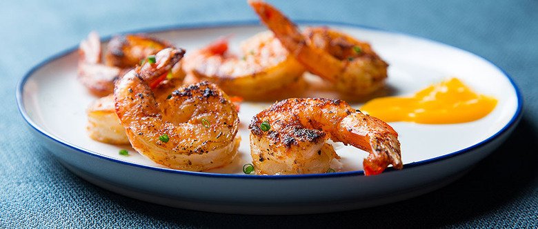 Recipe: Chipotle Shrimp With Mango Sauce - Lois Ellen Frank