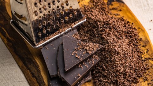 The Clever Hack To Grate Chocolate Without Creating A Mess