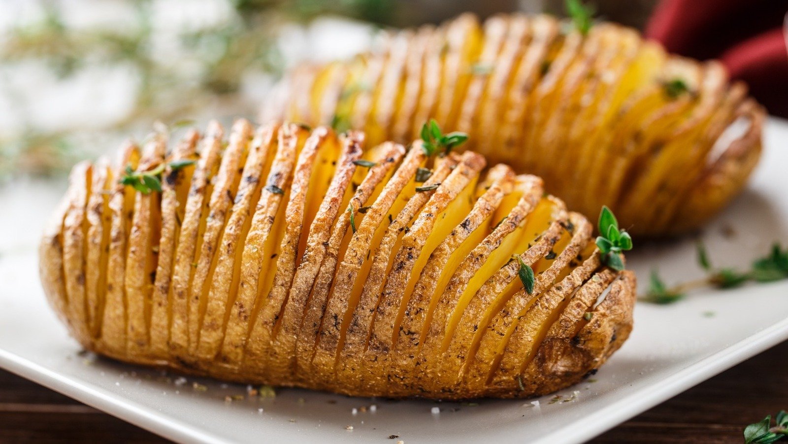Get Perfect Hasselback Potatoes With One Genius Chopstick Trick