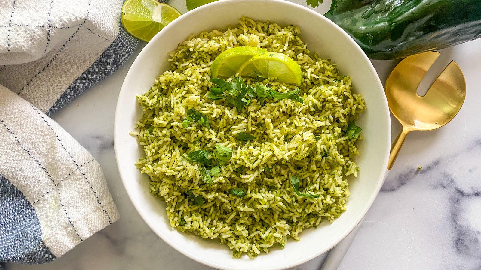 Healthy Green Rice Recipe