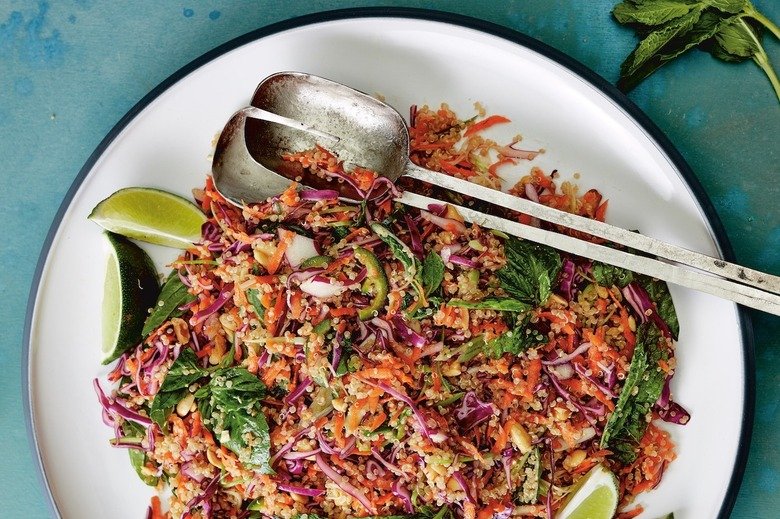 Easy & Healthy Thai Quinoa Salad Recipe