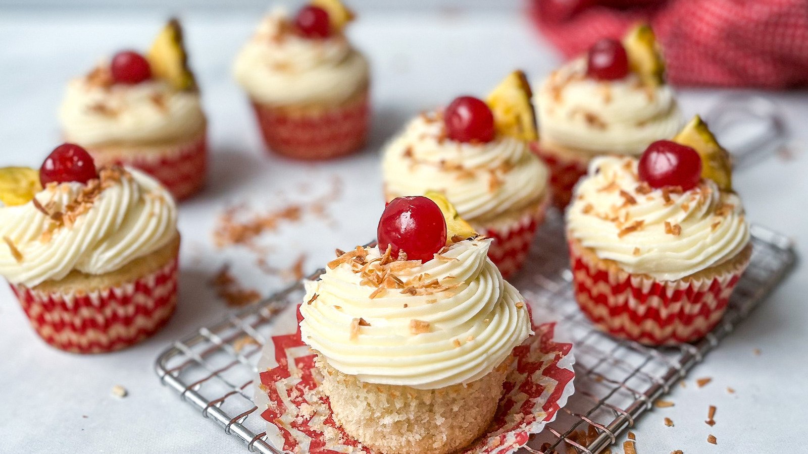 Piña Colada Cupcakes Recipe