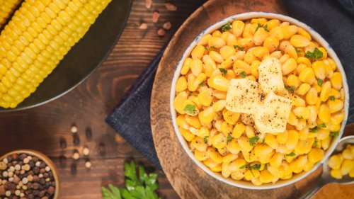 How To Turn Canned Corn Into An Easy Side Dish In Your Air Fryer
