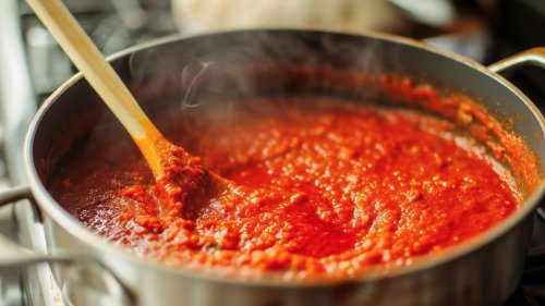 The Creamy Ingredient You Need To Give Tomato Sauce A Punch Of Protein