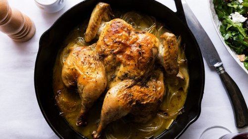 Skillet-Roasted Lemon Chicken Recipe By Ina Garten - Tasting Table