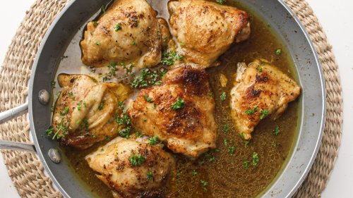 Pan-Fried Chicken Thighs Recipe