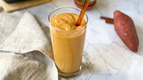 Frozen Sweet Potatoes Are The Unexpected Twist For Heartier Smoothies