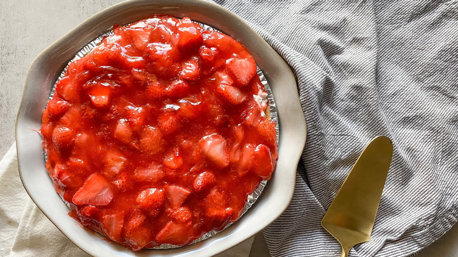 French Strawberry Pie Recipe