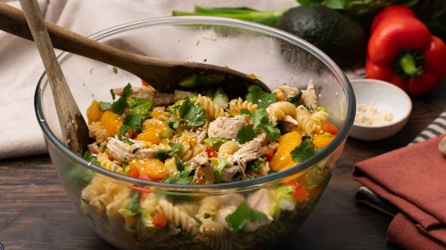 Mandarin Chicken Pasta Salad Recipe
