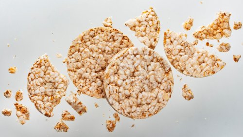 Why You Shouldn't Toss Out The Rice Cake Crumbs At The Bottom Of The Bag